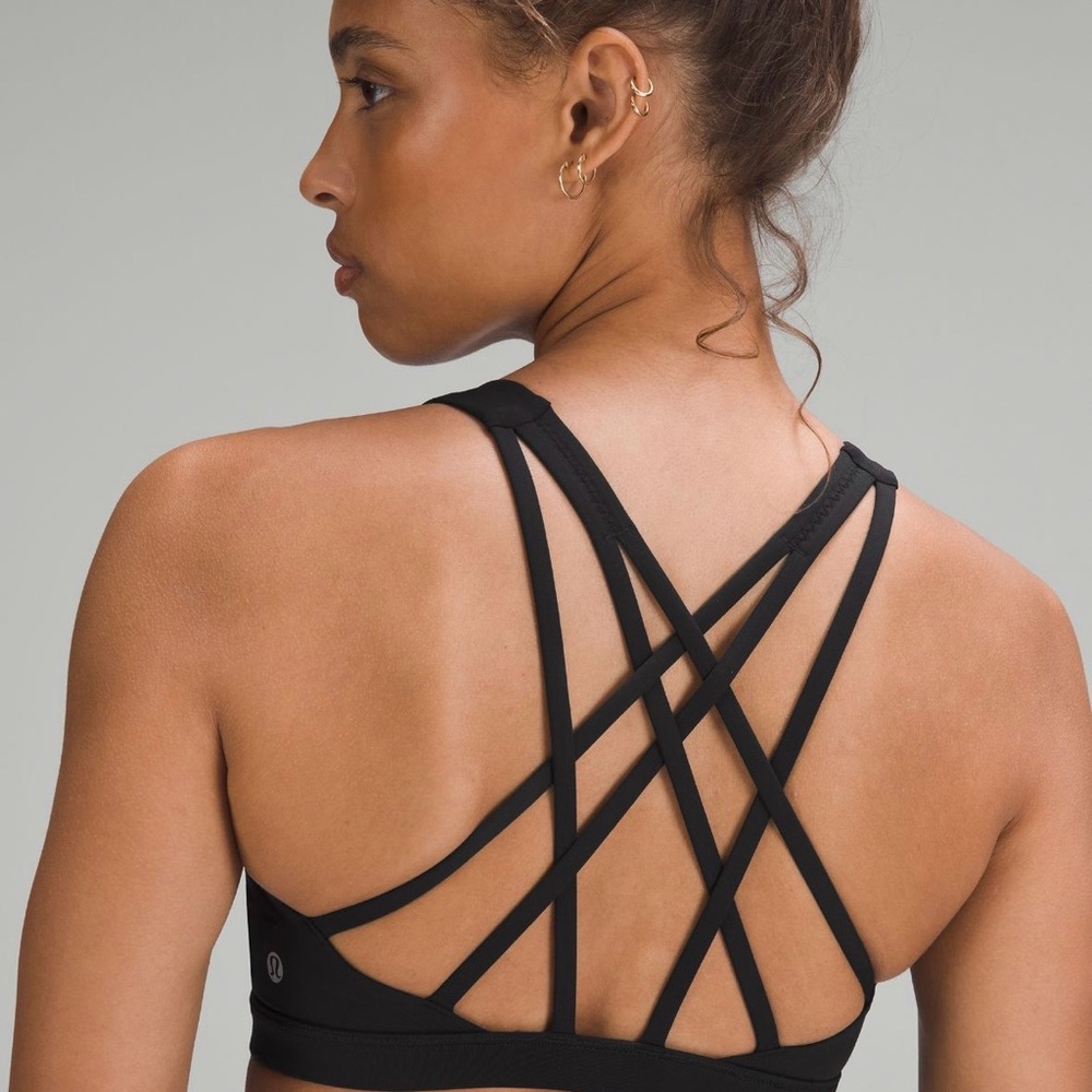 LuLuLemon Sports Bra Black 14